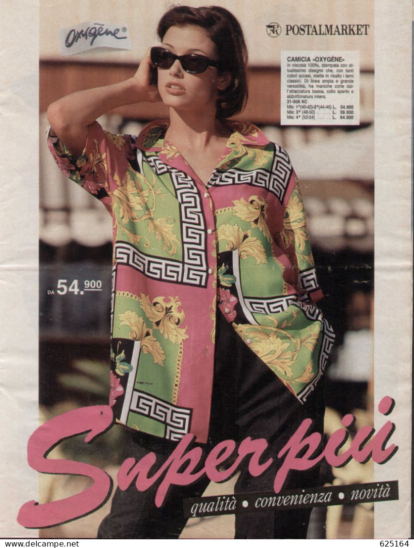 Magazine Postalmarket 1993 Primavera Estate - Superpiù - En Italien - Fashion