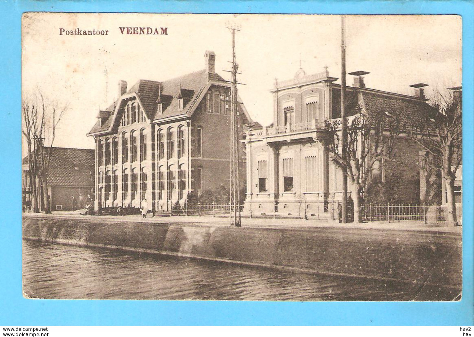 Veendam Postkantoor 1917  RY55941 - Veendam
