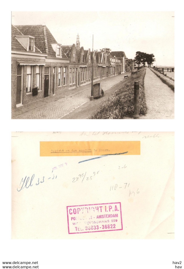 Hoorn Persfoto De Zeedijk 1931 KE2345 - Hoorn