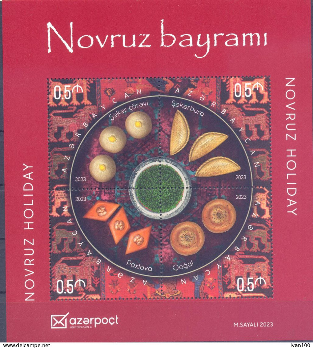 2023. Azerbaijan, Novruz Holiday, S/s, Mint/** - Azerbaiján
