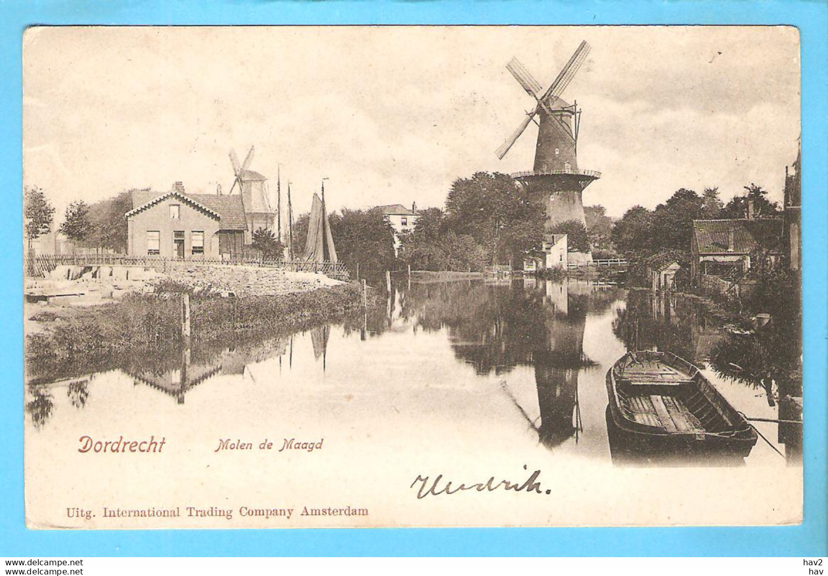 Dordrecht Molen De Maagd 1906 RY56925 - Dordrecht