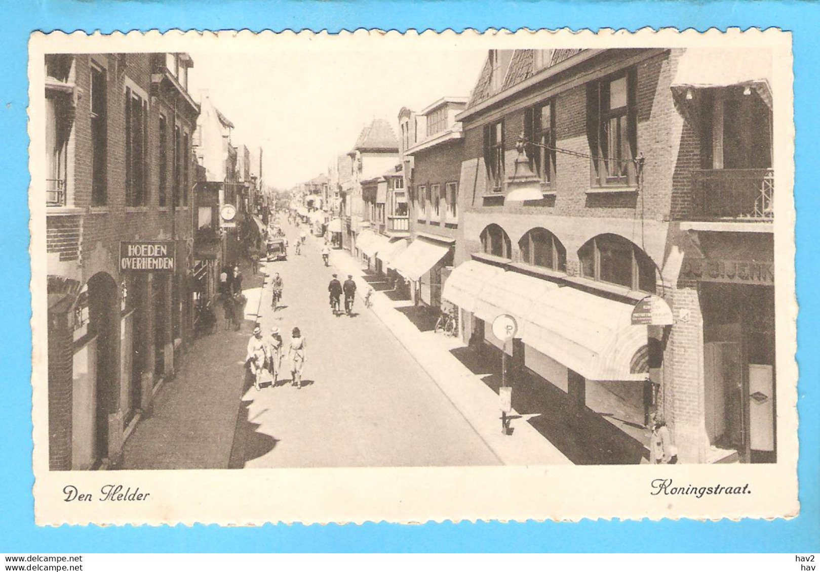 Den Helder Koningstraat Hoedenwinkel 1939 RY55715 - Den Helder