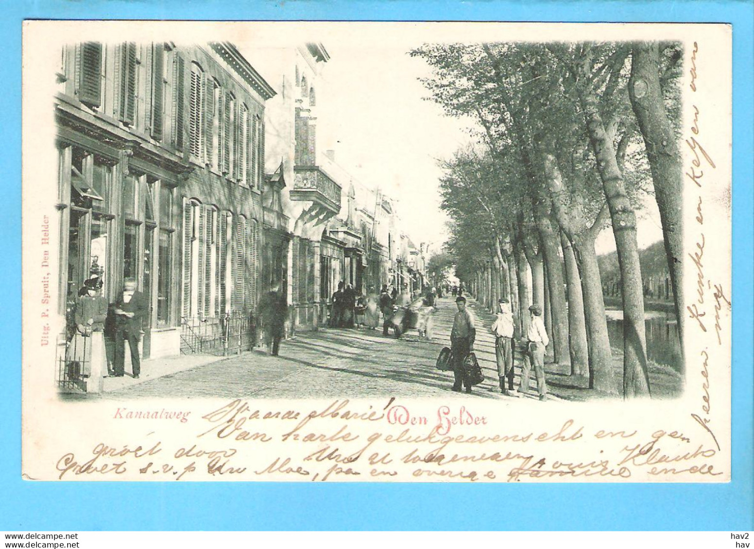 Den Helder Kanaalweg Voor 1905 RY55666 - Den Helder