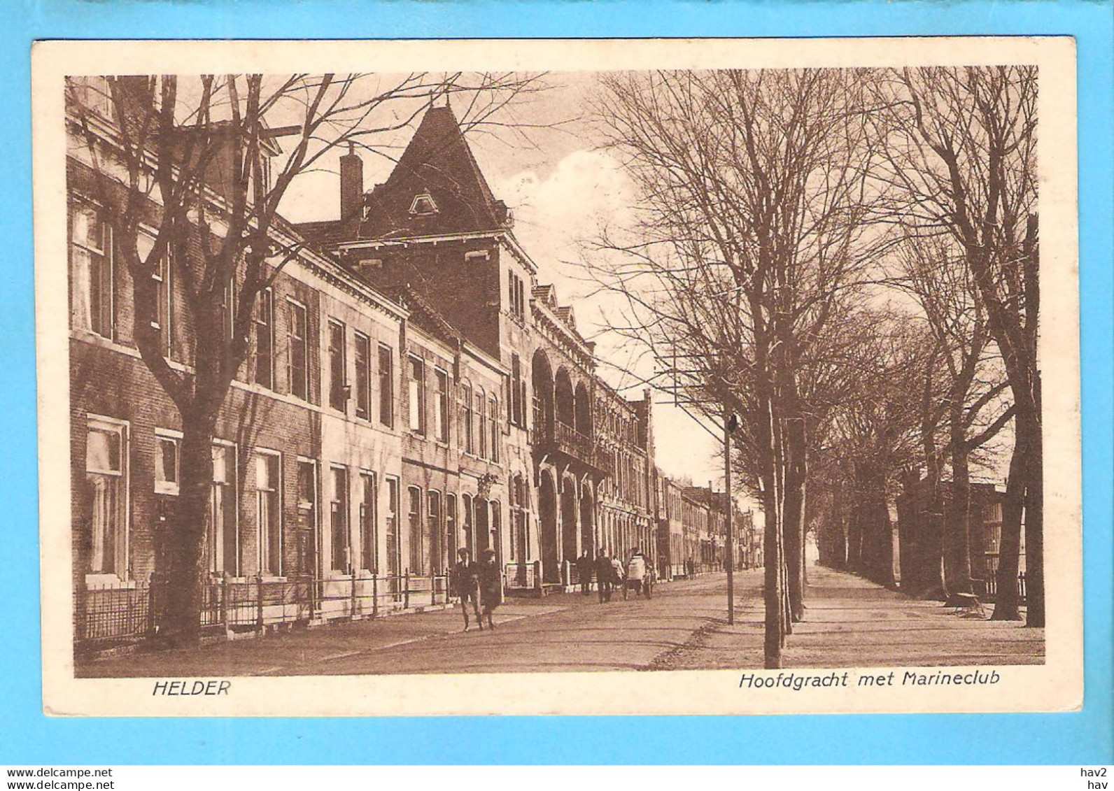 Den Helder Hoofdgracht En Marineclub RY55814 - Den Helder