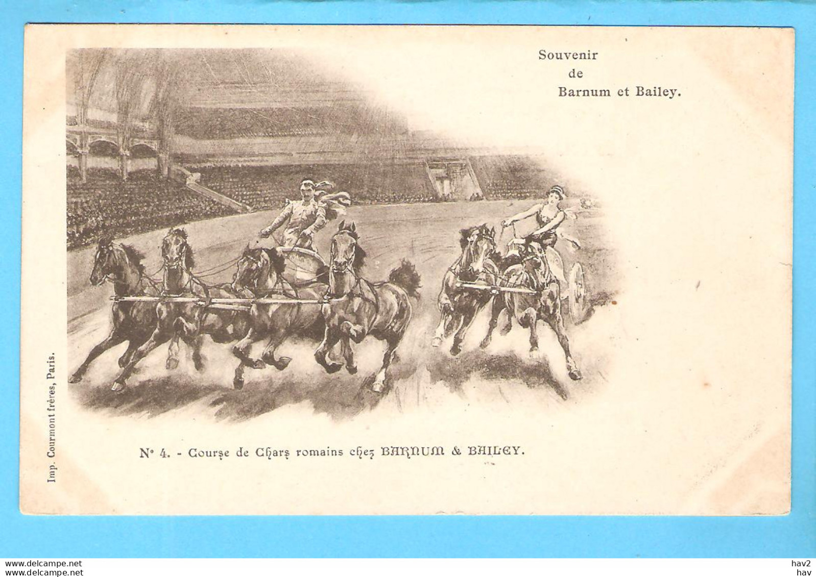 Circus Barnum En Bailey Nr 4 Voor 1905 RY56510 - Cirque