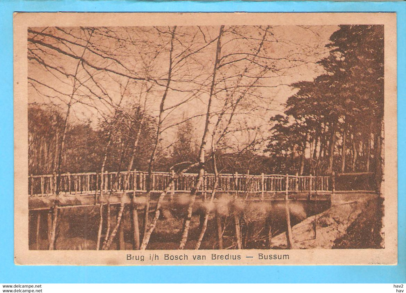 Bussum Burg In Bosch Van Bredius RY57269 - Bussum