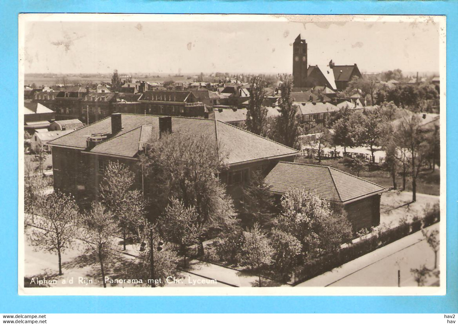 Alphen A D Rijn Panorama En Lyceum RY57606 - Alphen A/d Rijn