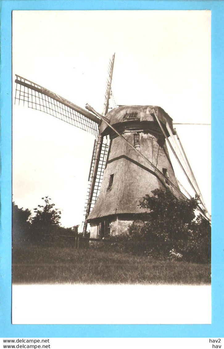 Aalsmeer Molen De Zwarte Ruiter Foto/repro ML2867 - Aalsmeer