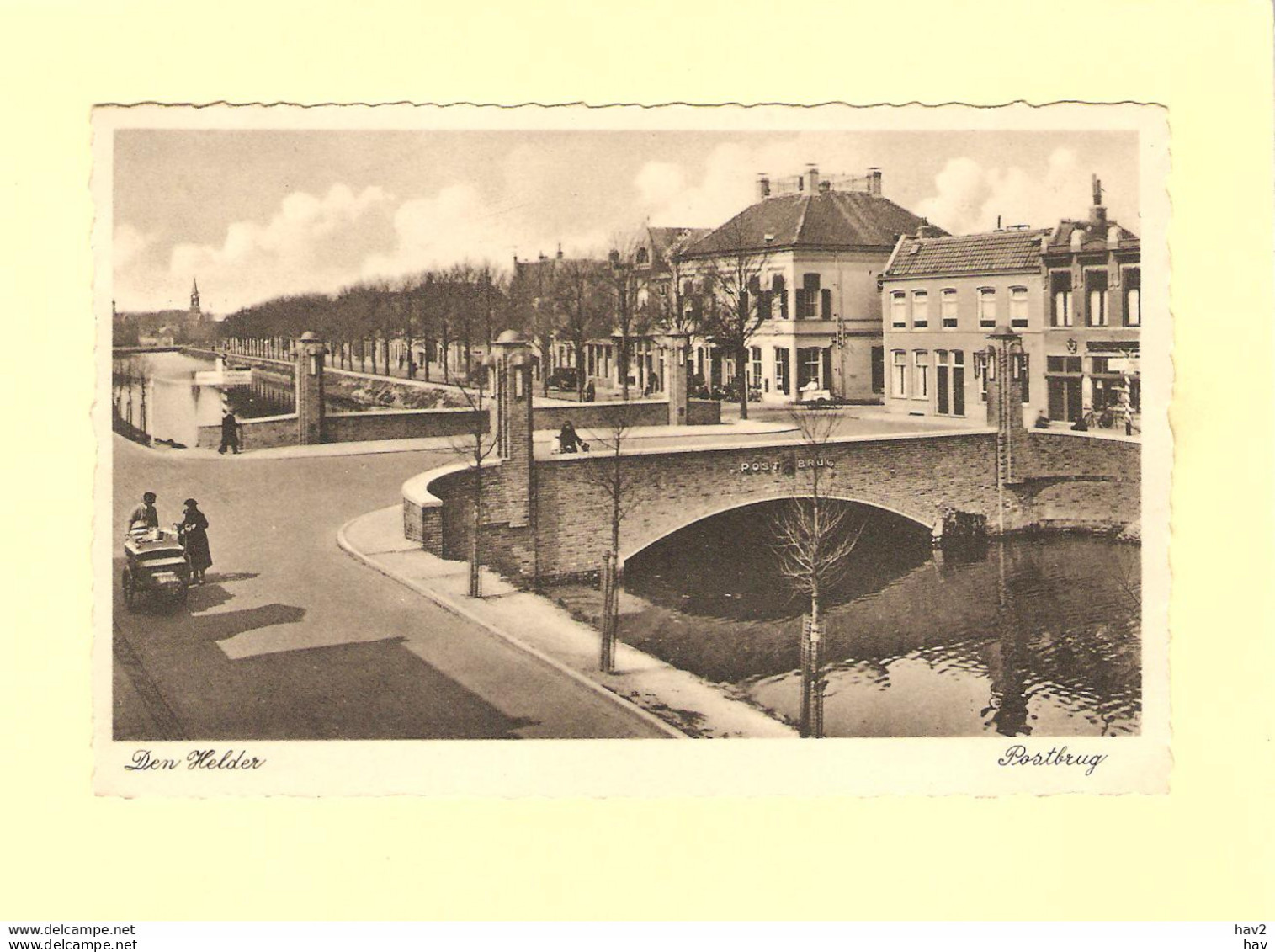 Den Helder Postbrug 1936 RY35149 - Den Helder