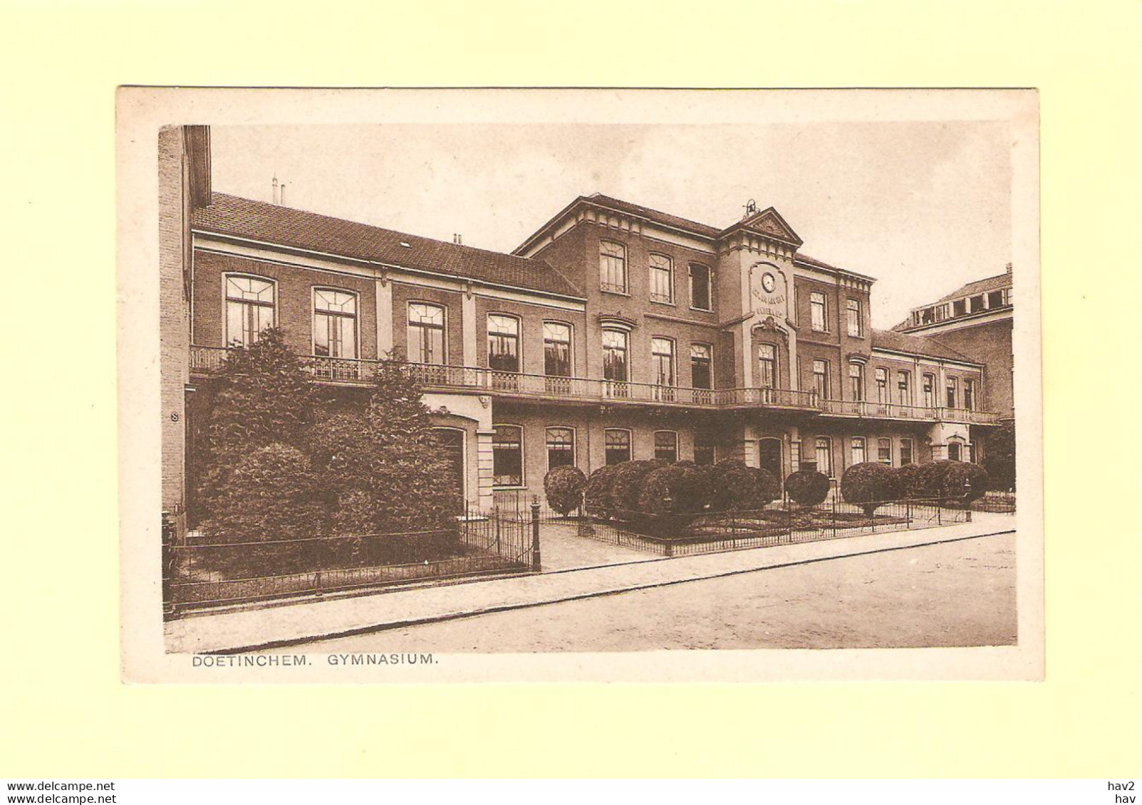 Doetinchem Het Gymnasium 1932 RY35026 - Doetinchem