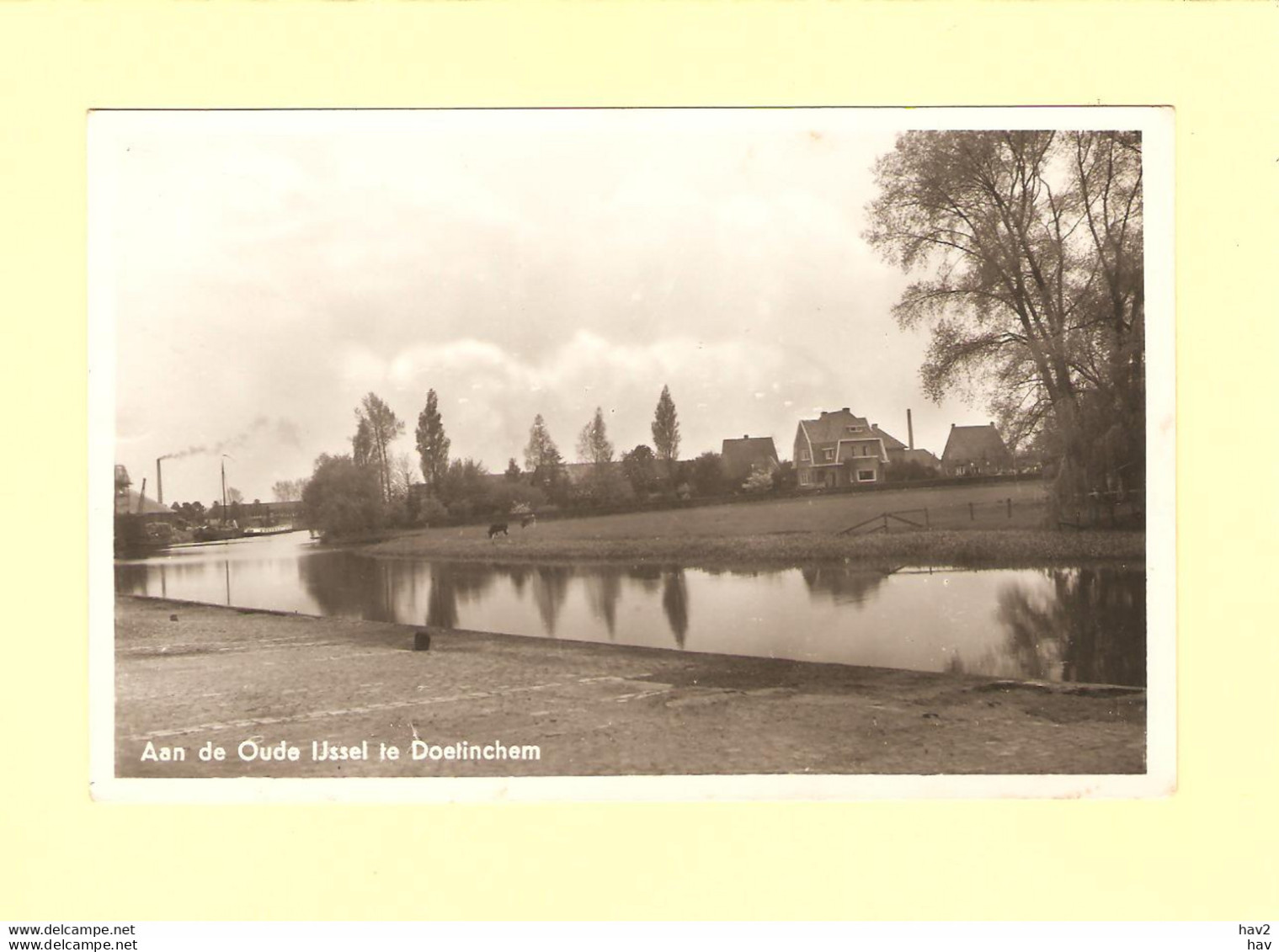 Doetinchem Landschap Langs Oude IJssel '51 RY33393 - Doetinchem