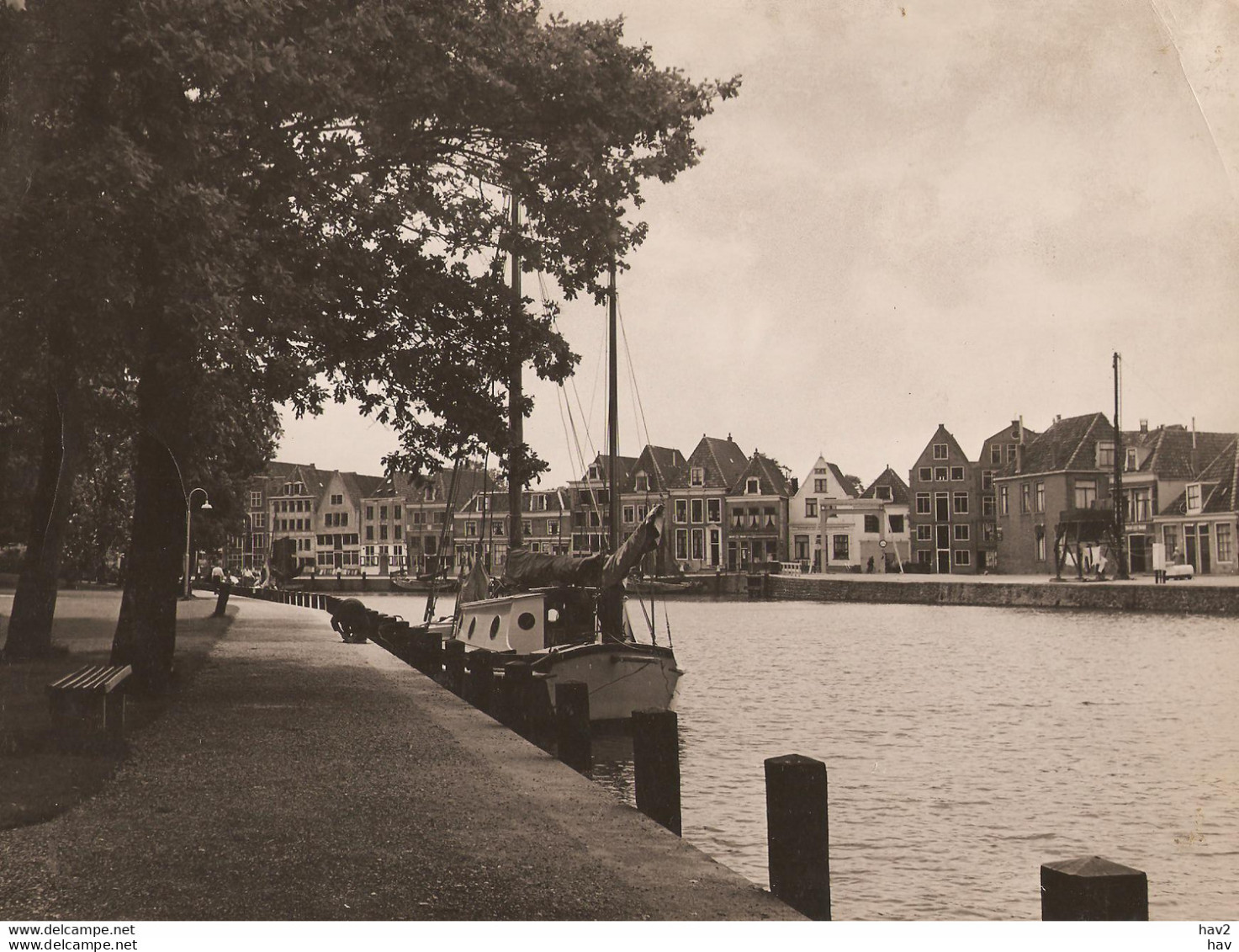 Hoorn Jachthaven Schip Foto Voor Prentbriefkaart KE3802 - Hoorn