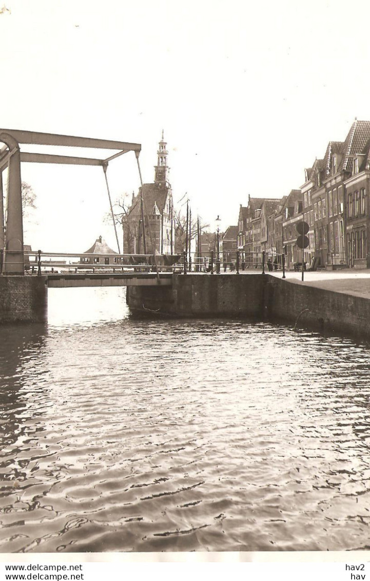 Hoorn Korenmarkt, Brug Foto Voor Prentbriefkaart KE3726 - Hoorn