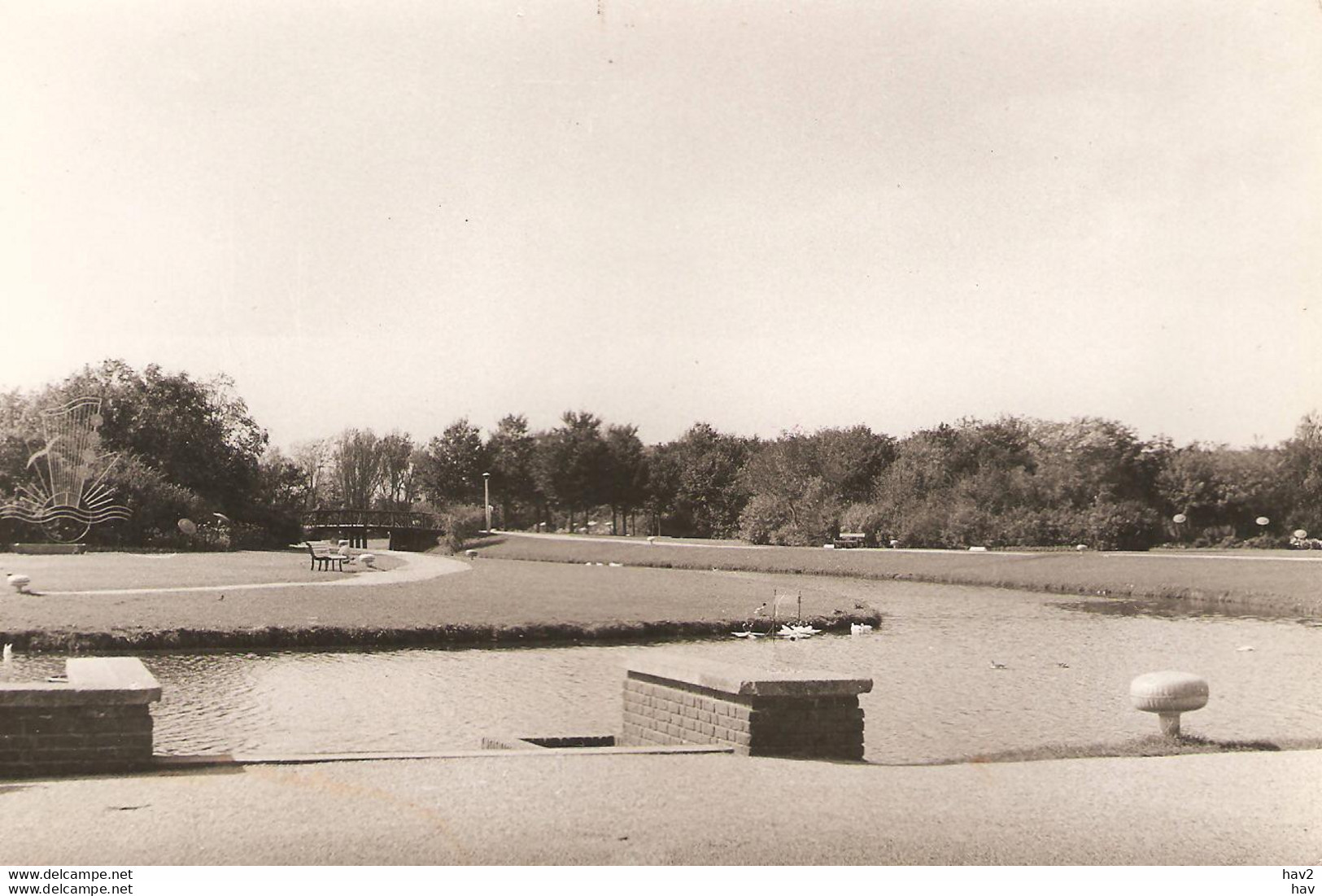 Den Helder Uitzicht Timorpark Foto Voor Prentbriefkaart KE3664 - Den Helder