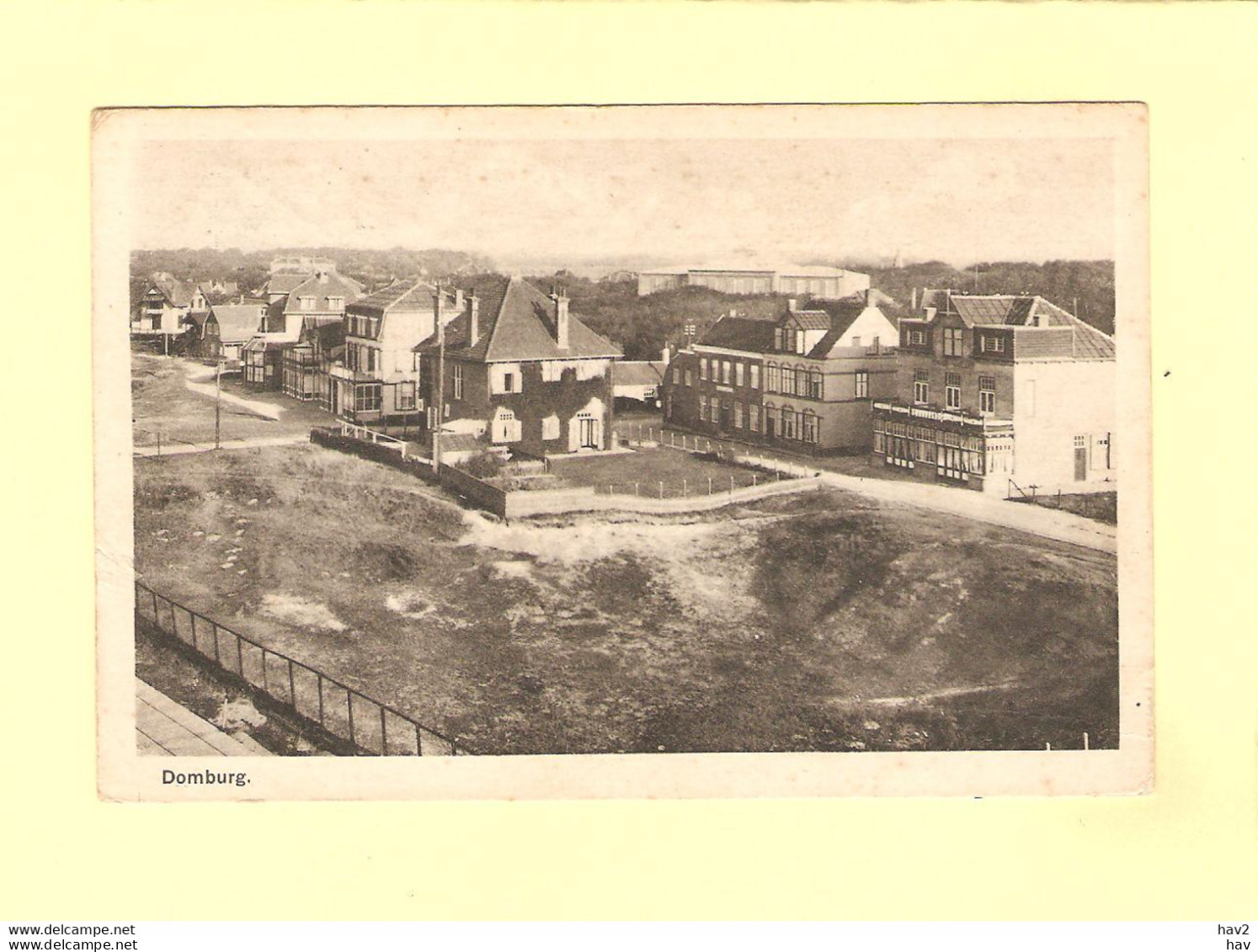 Domburg Panorama 1933  RY33265 - Domburg