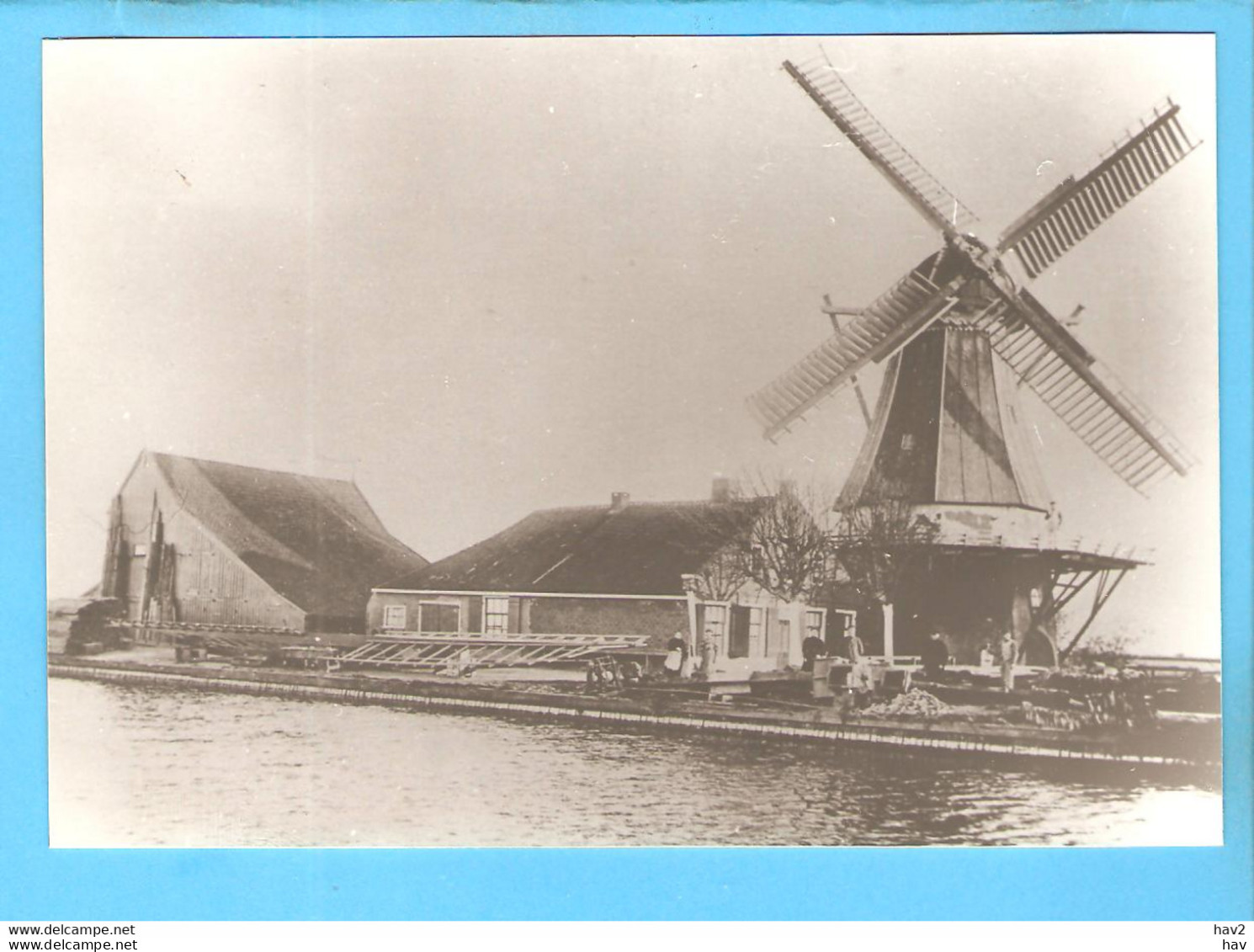 Franeker Molen De Mol Repro/foto ML1779 - Franeker