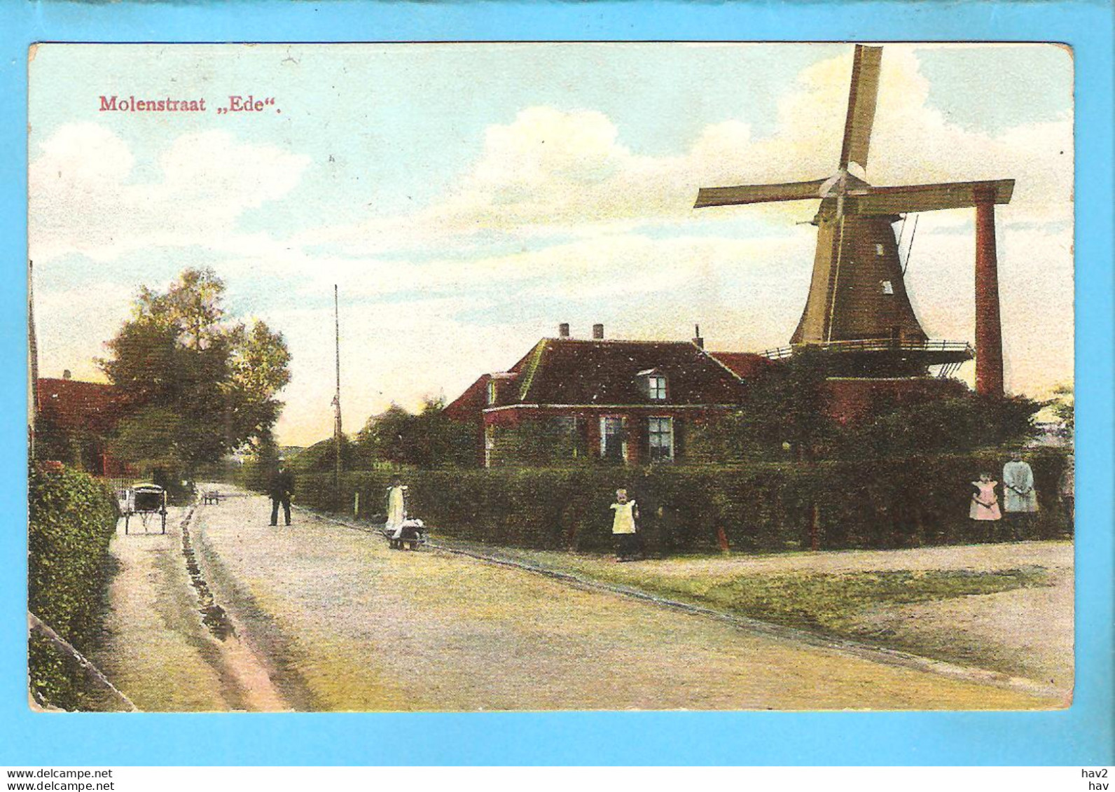 Ede Molenstraat Molen 1909 RY56355 - Ede