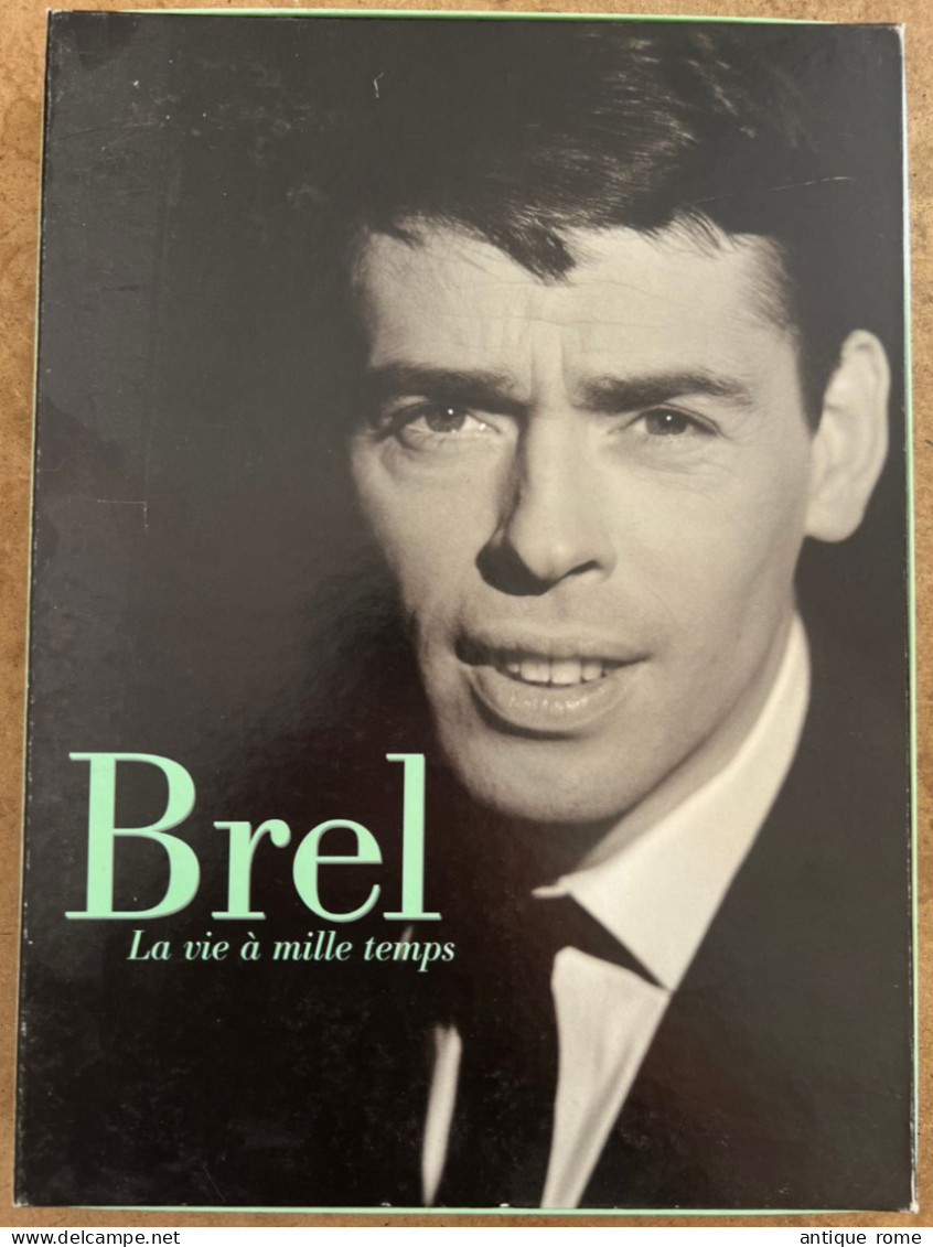 RARE Coffret Numéroté BREL_ La Vie à Mille Temps_ 1 Livret + 2 VHS En Bon Etat - Konzerte & Musik