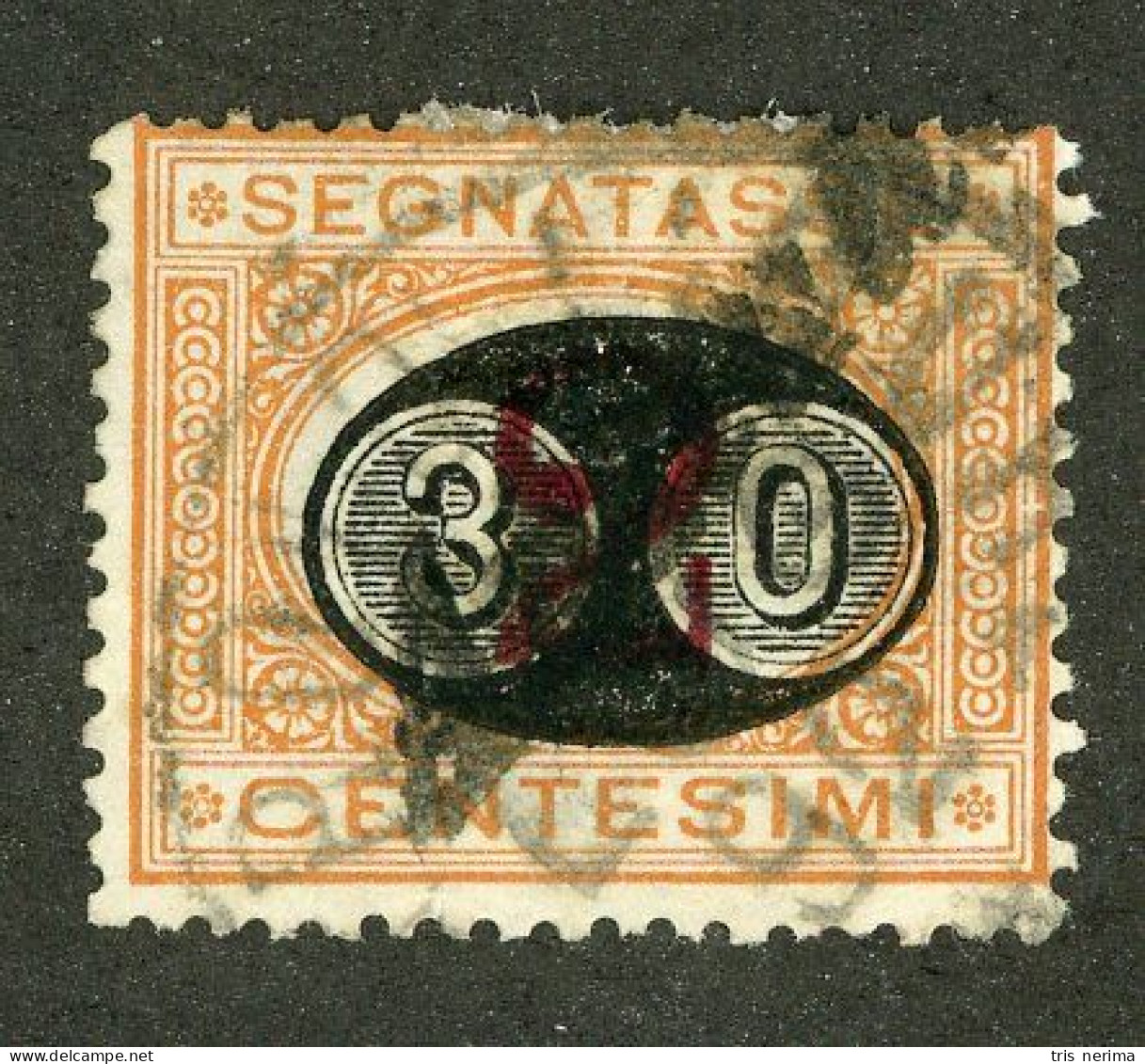 849 Italy 1884 Scott #J27 Used (Lower Bids 20% Off) - Taxe