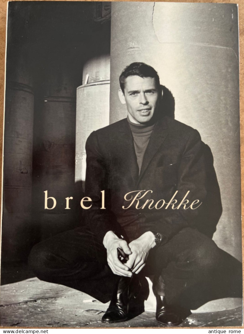 RARE Coffret Numéroté BREL_ KNOKKE_ 1 Livret + 1 CD + 1 VHS En Parfait Etat - Concert & Music