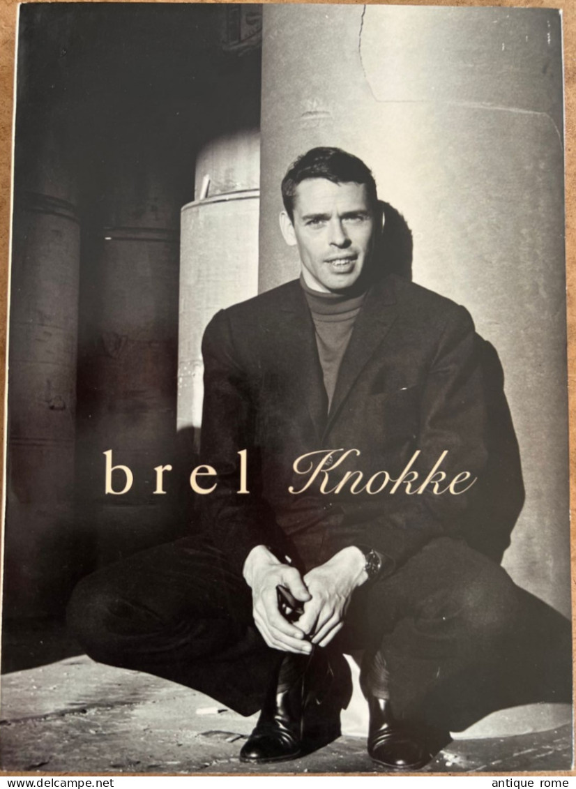 RARE Coffret Numéroté BREL_ KNOKKE_ 1 Livret + 1 CD + 1 VHS En Parfait Etat - Concert Et Musique