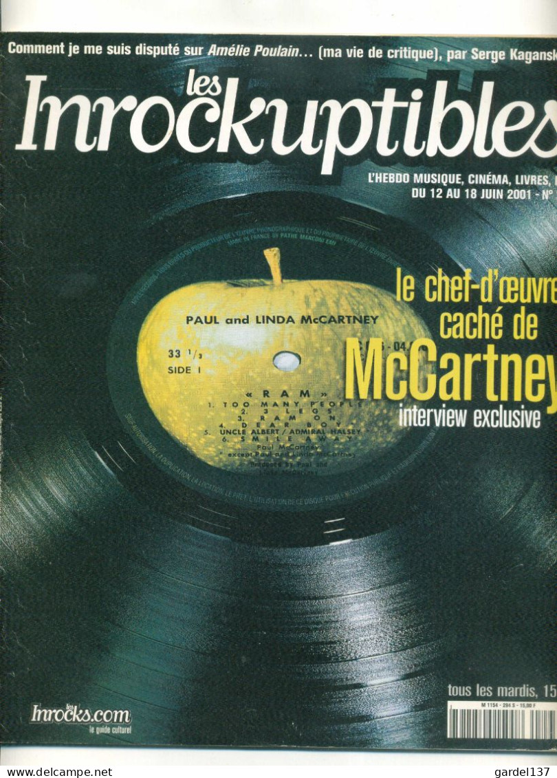 Les Inrockuptibles N°284 - Musique