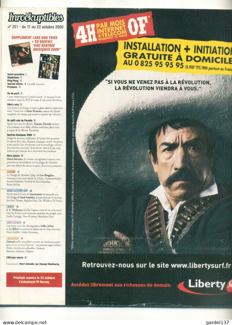 Les Inrockuptibles N°261 - Musik