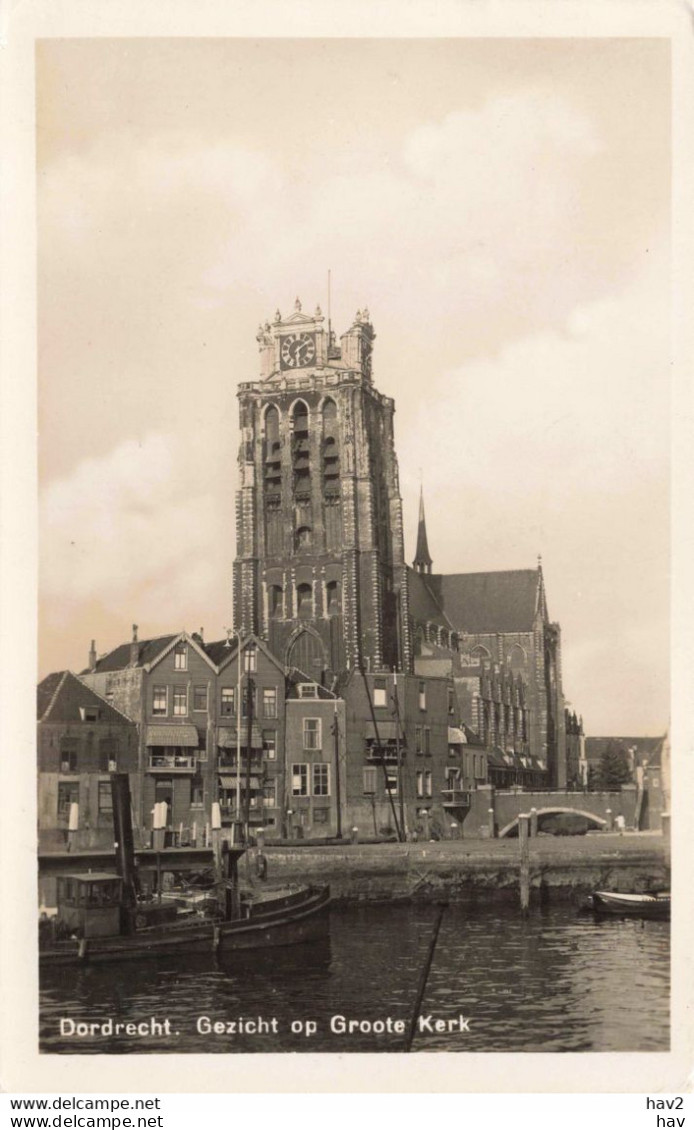 Dordrecht Gezicht Op De Groote Kerk RY57926 - Dordrecht