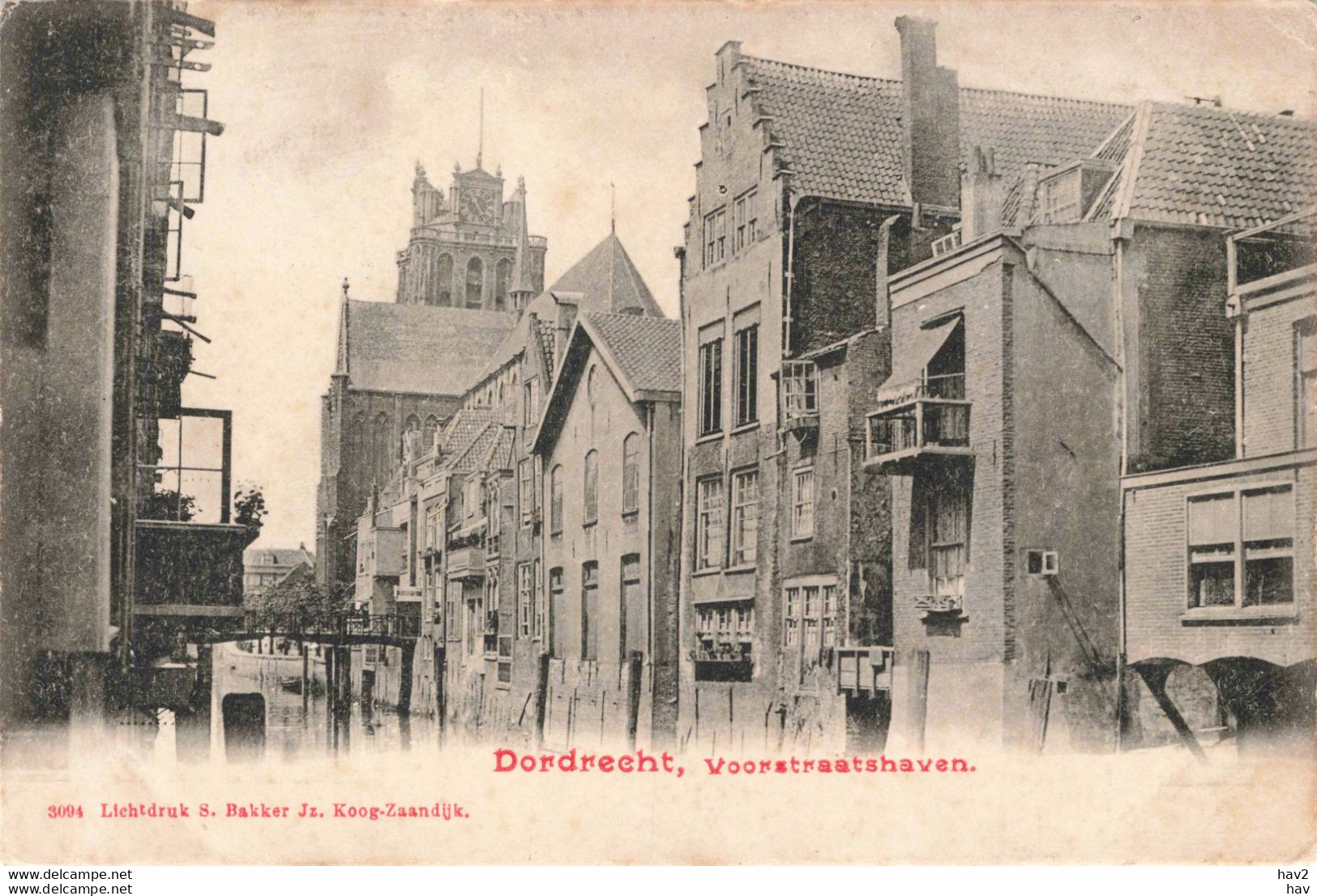 Dordrecht Groote Kerk Voorstraatshaven RY57931 - Dordrecht