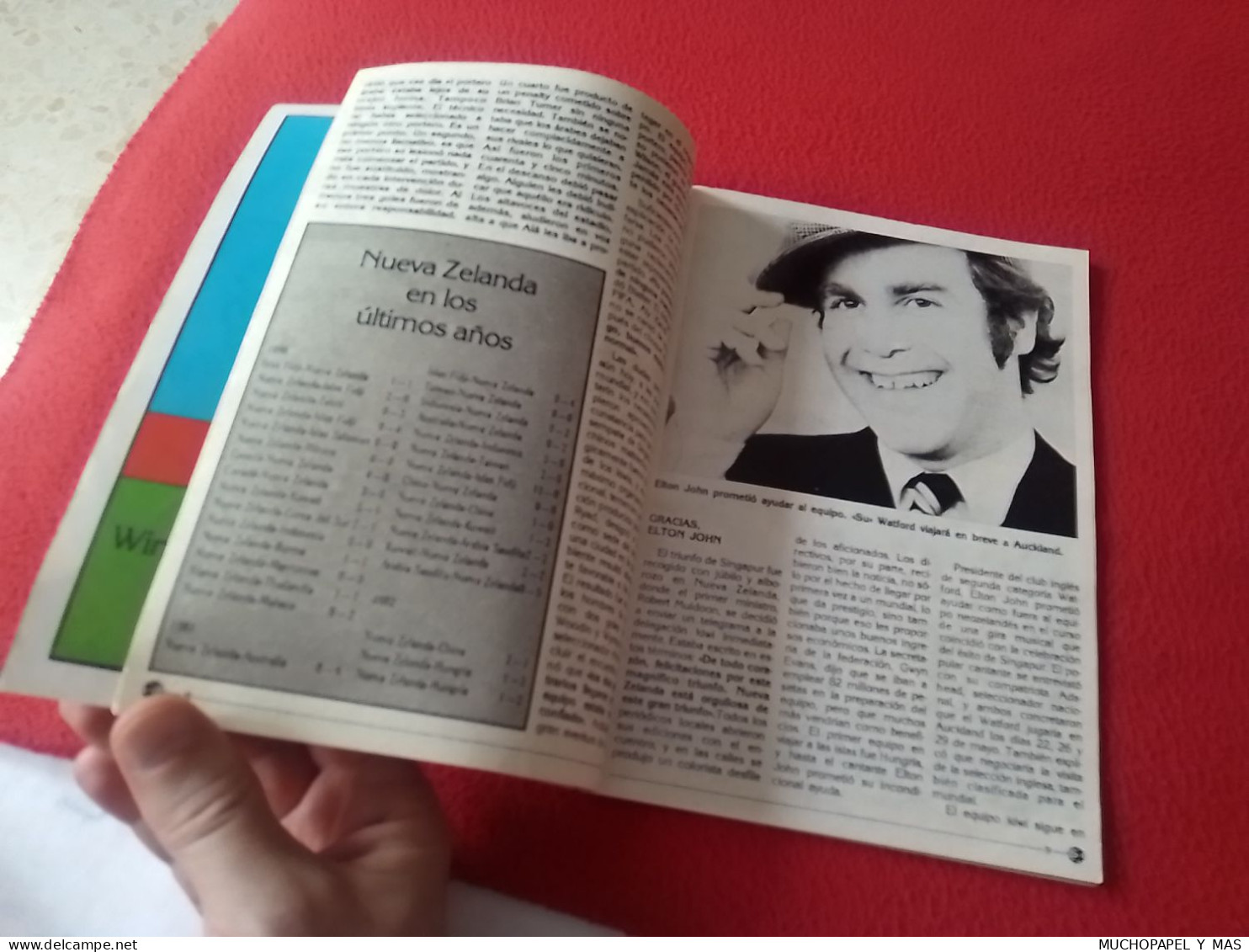 ANTIGUA REVISTA MAGAZINE FÚTBOL 24 SELECCIONES DE ORO ESPAÑA 82 Nº 18 NUEVA ZELANDA WINTON RUFER NEW ZEALAND...FOOTBALL - [4] Thèmes