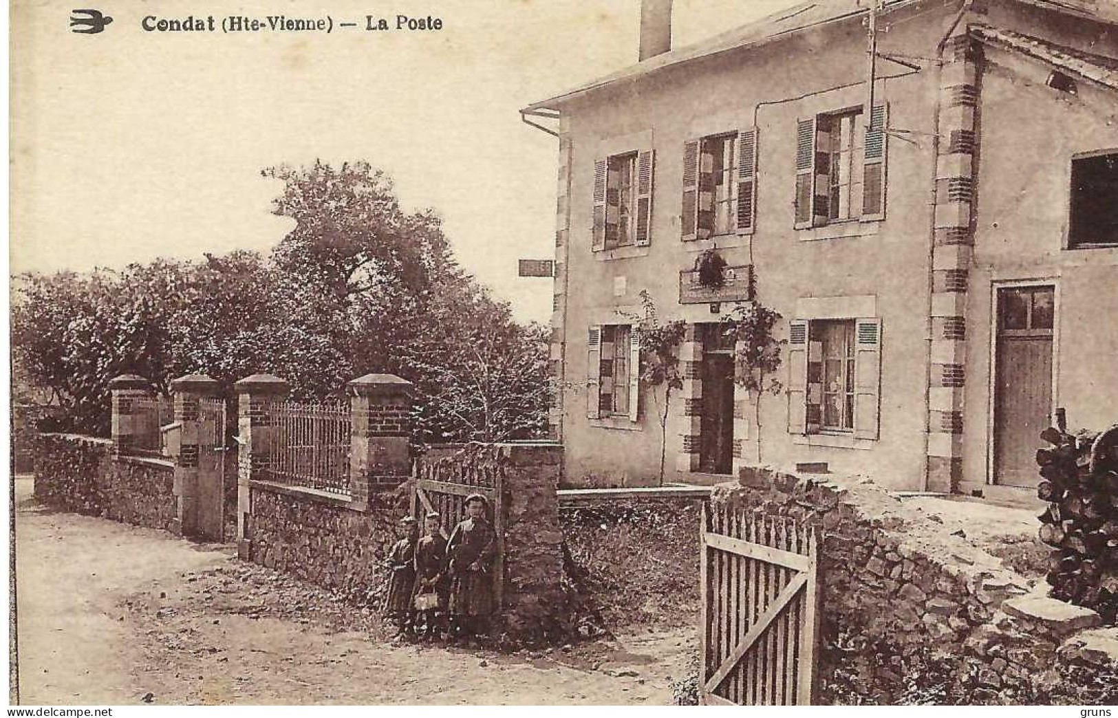 Condat La Poste, Rare - Condat Sur Vienne