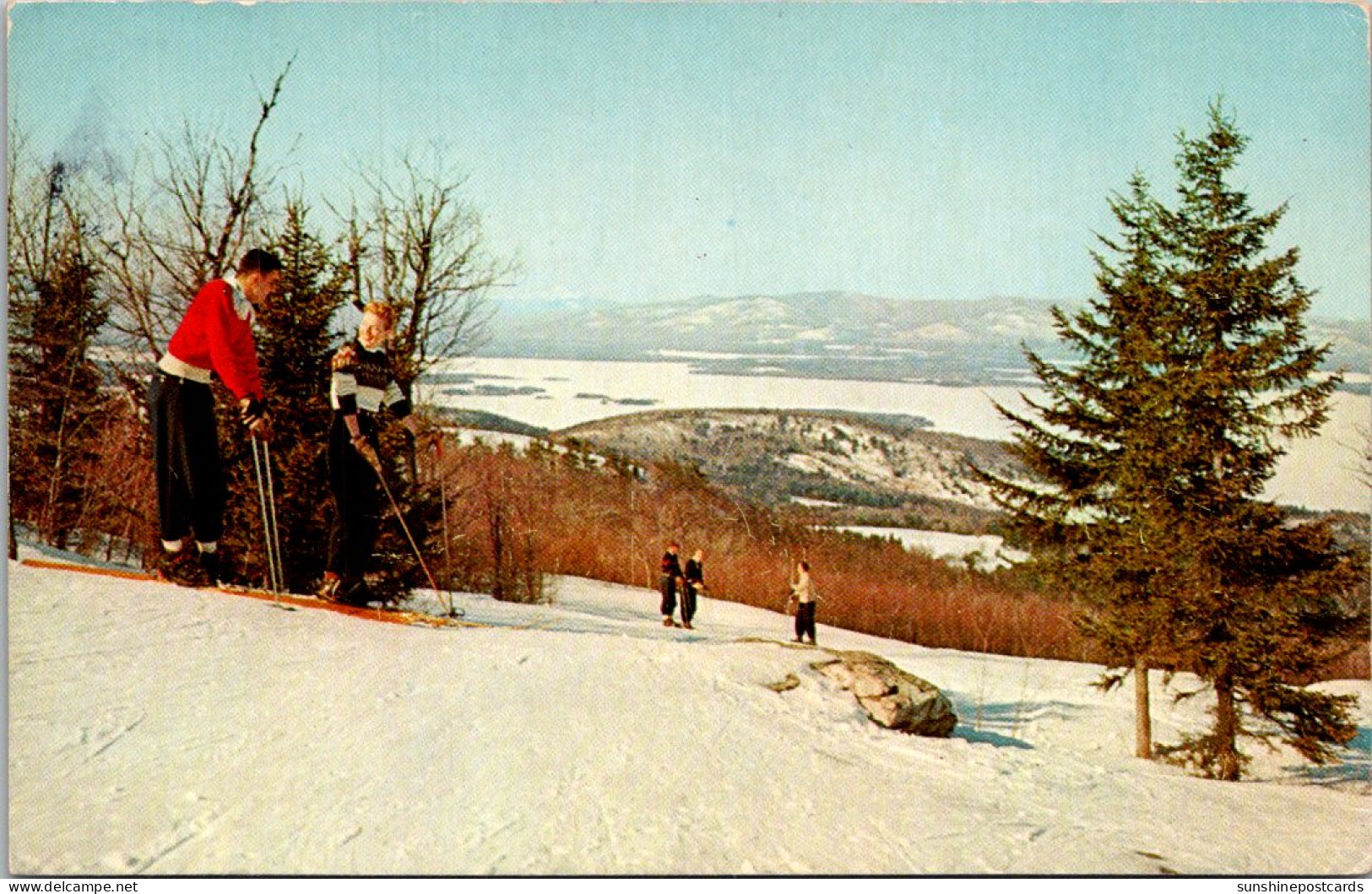 New Hampshire Guilford Belknap Ski Area 1961 - White Mountains