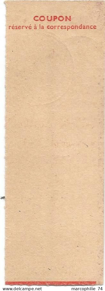 COUPON DE MANDAT SANTO 1972 NOUVELLES HEBRIDES - Cartas & Documentos