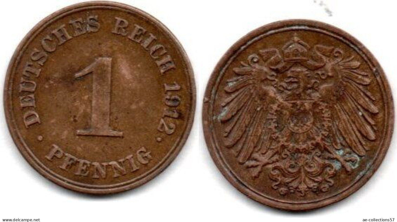 MA 24215 / Allemagne - Deutschland - Germany 1 Pfennig 1912 G TTB - 1 Pfennig