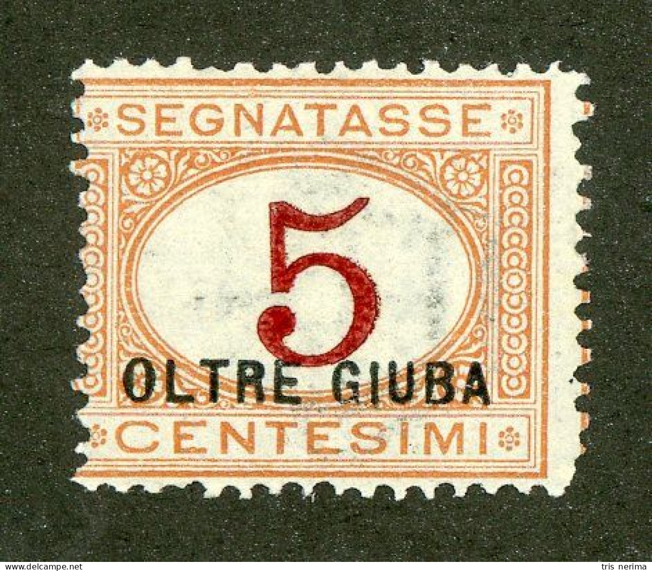 873 Italy 1925 Scott #J1 Mnh*** (Lower Bids 20% Off) - Oltre Giuba