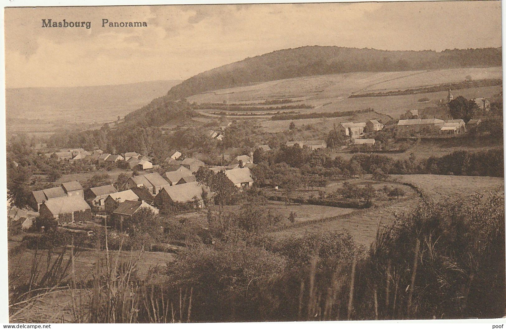 Masbourg : Panorama --- 1942 - Nassogne