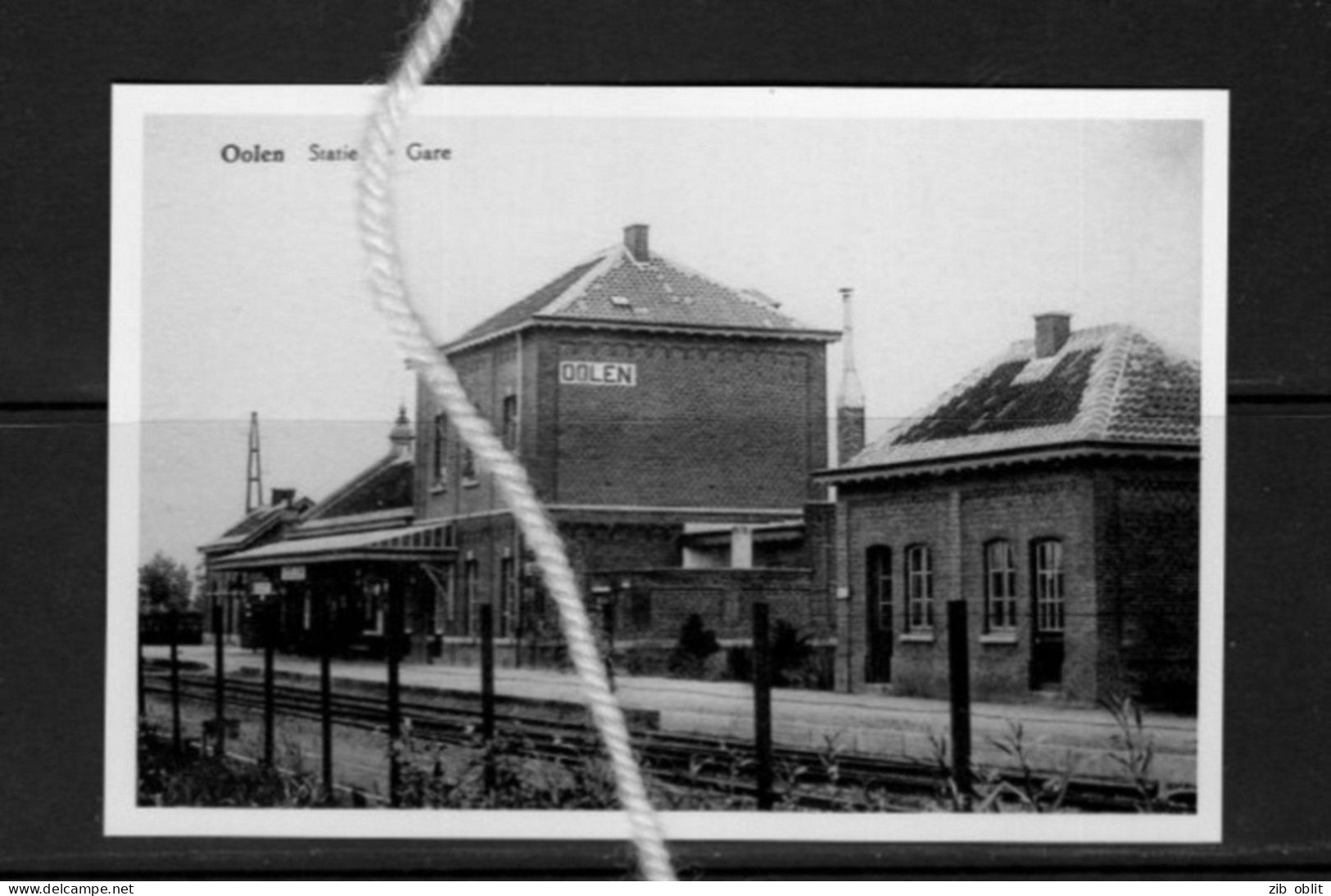 PHOTO  Gare Station STATIE OOLEN OLEN Antwerpen Repro - Olen