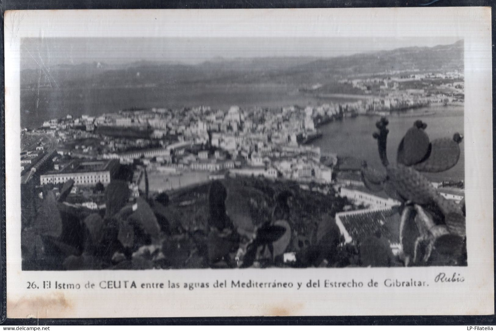 España - Circa 1920 - Ceuta - El Itsmo De Ceuta - Ceuta