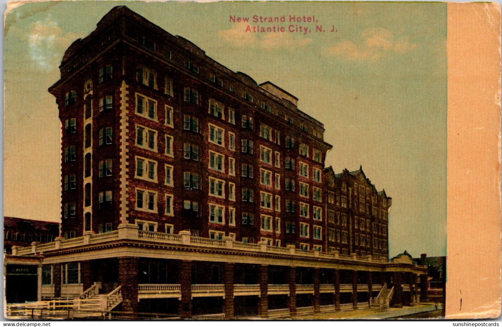 New Jersey Atlantic City The New Strand Hotel 1911 - Atlantic City