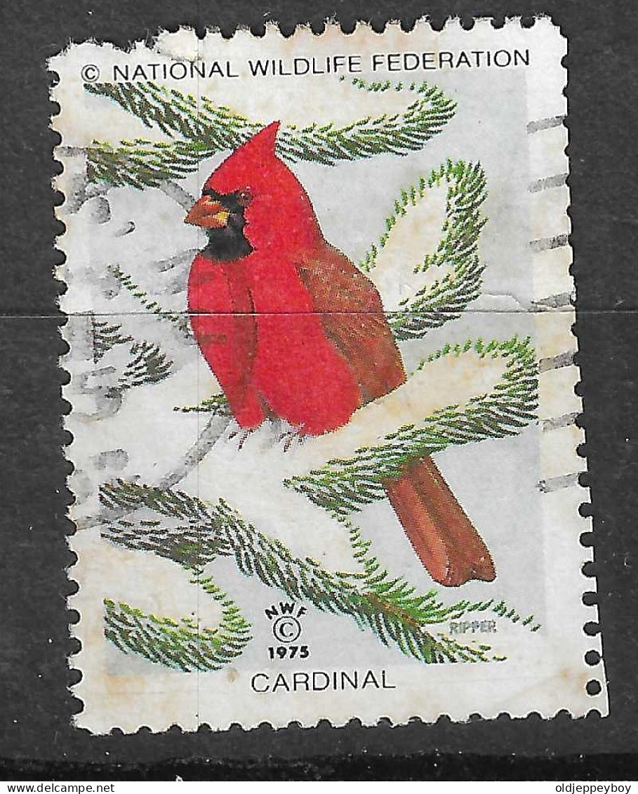 CARDINAL 1975  WILDLIFE VIGNETTE Reklamemarke CINDERELLA Erinnophilie - Erinnofilia