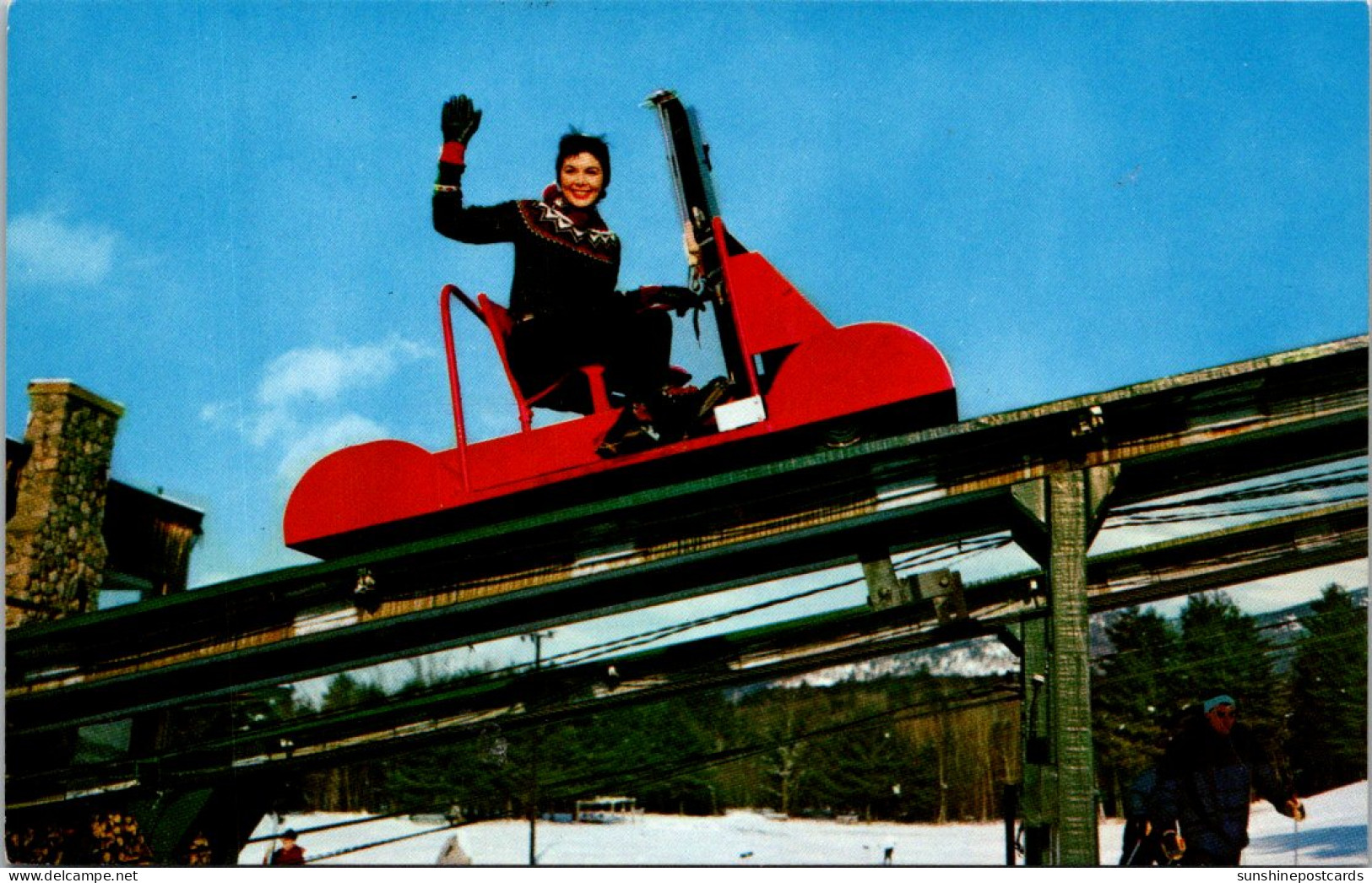 New Hampshire North Conway Cranmore Mountain Skimobile - White Mountains