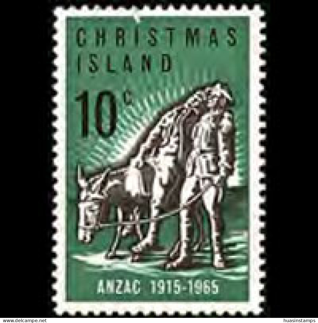 CHRISTMAS IS. 1965 - Scott# 21 ANZAC-Donkey Set Of 1 MNH - Christmas Island