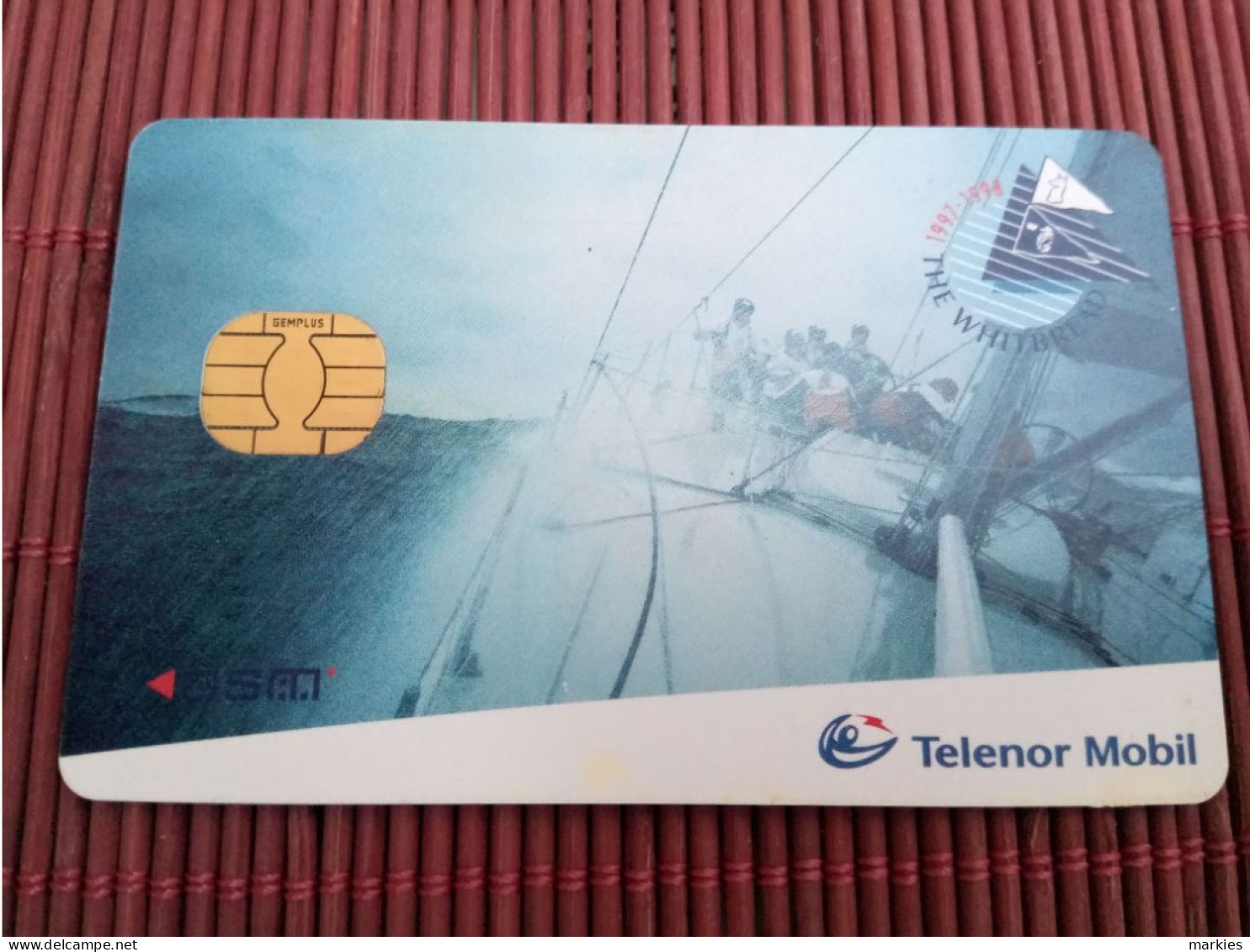 Telenor Gsm Card Chip Gemplus Mint  2 Photos Rare - Norvège