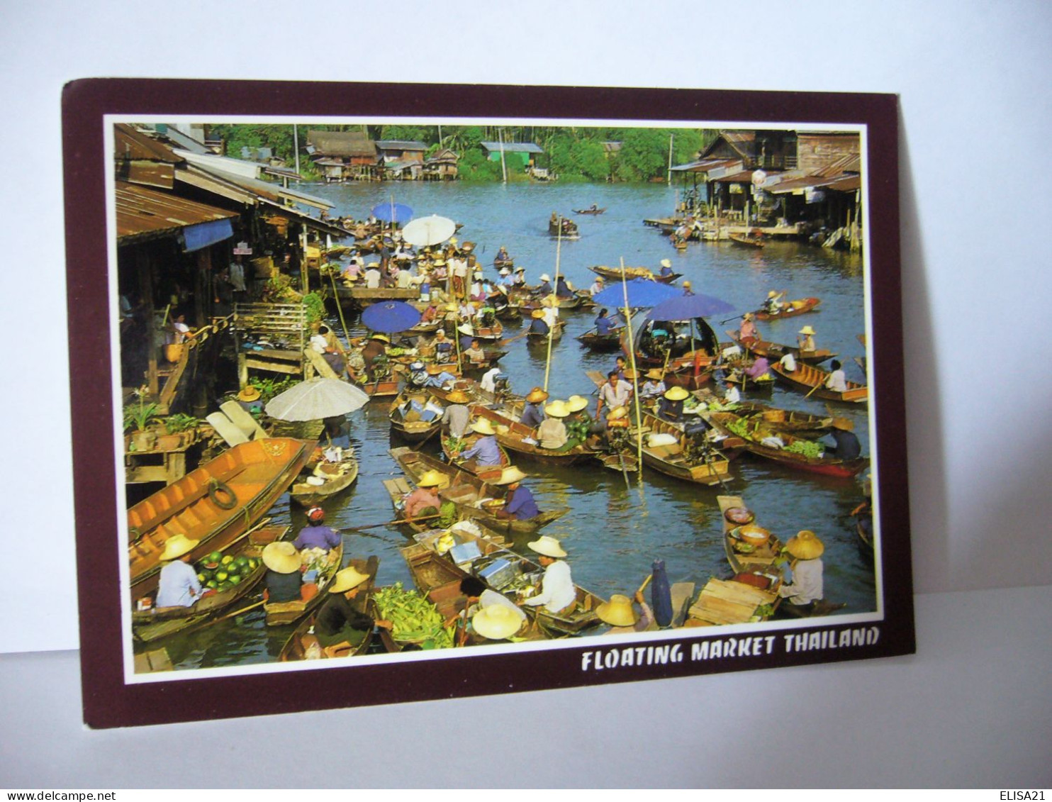 FLOATING MARKET THAILAND  THAILANDE ASIE ASIA CPM - Thaïlande