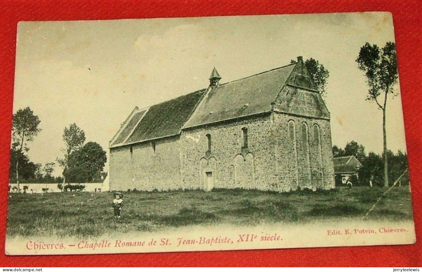 CHIEVRES  -  Chapelle Romane De St Jean-baptiste , XIIe Siècle - Chièvres