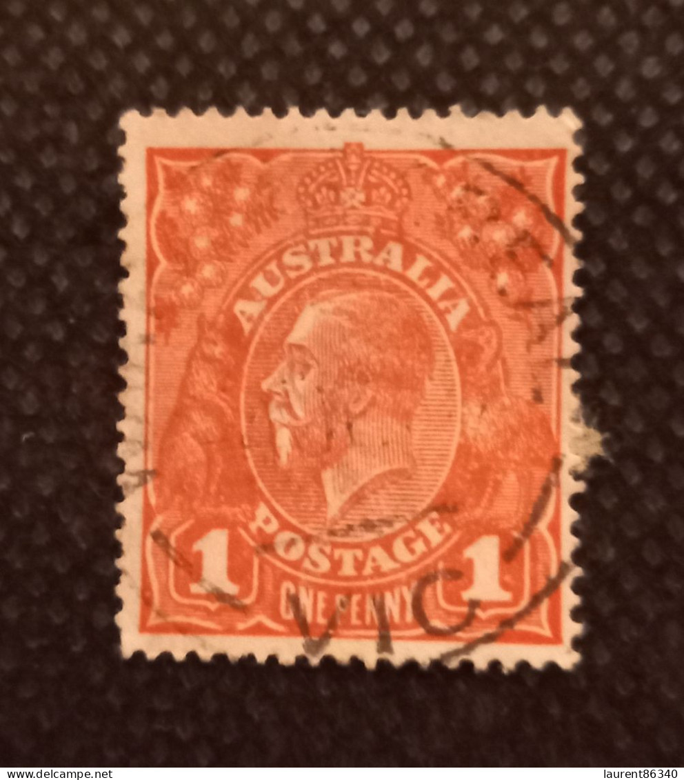 AUSTRALIE 1913 King George V- 1P Oblitéré - Used Stamps
