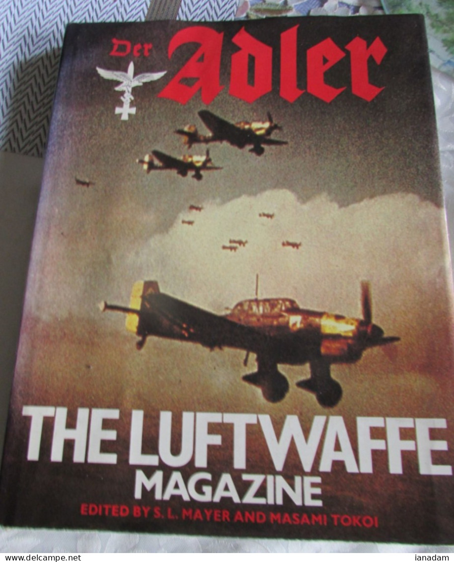 Der Adler The Luftwaffe Magazine BOOK - 1939-45