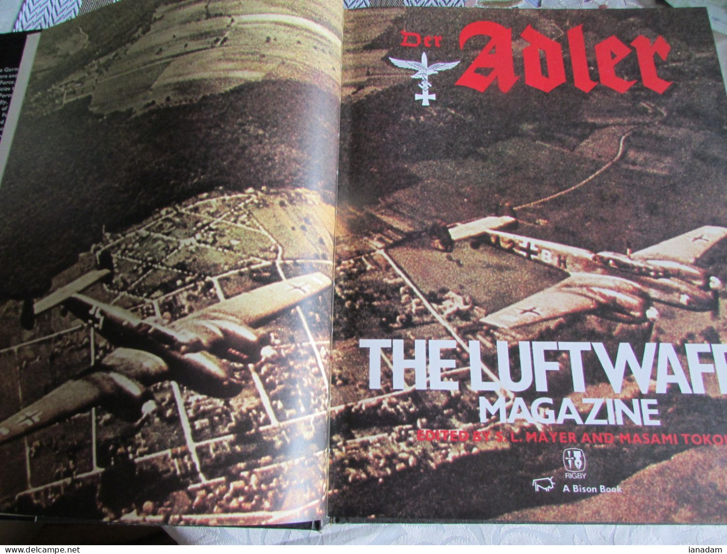 Der Adler The Luftwaffe Magazine BOOK - 1939-45