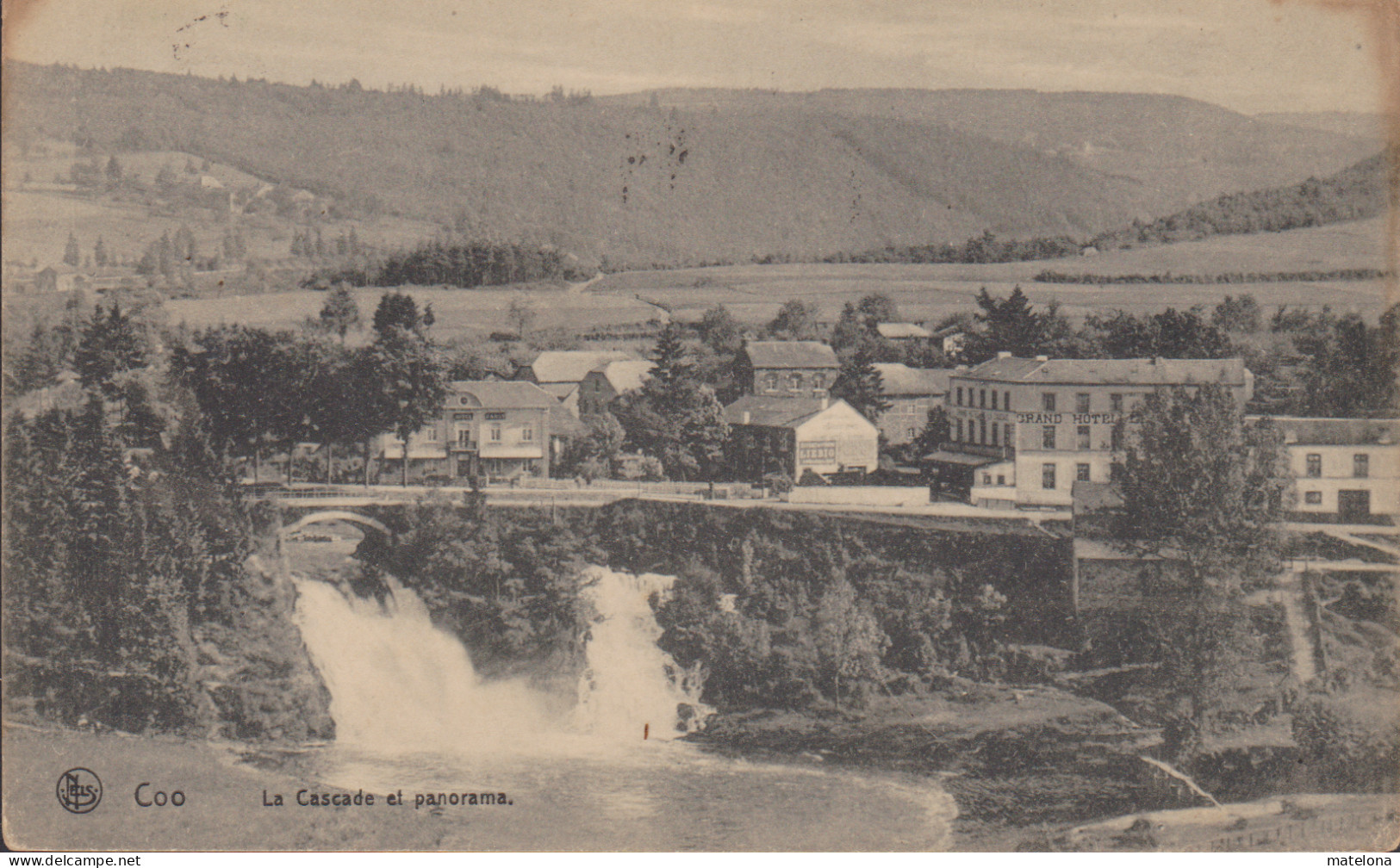 BELGIQUE LIEGE STAVELOT COO LA CASCADE ET PANORAMA - Stavelot