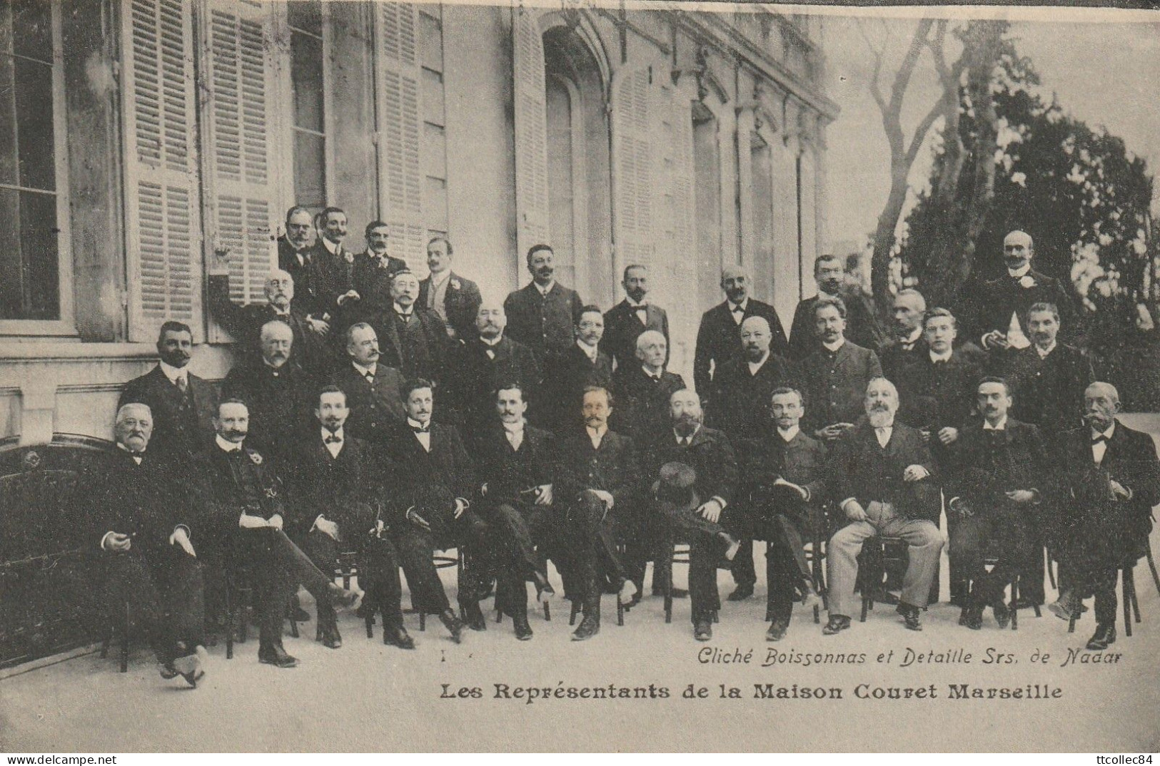 CPA-13-MARSEILLE-Les Représentants De La Maison Couret-Fabrique De Meubles-Rue Camas/Bd Chave - Cinq Avenues, Chave, Blancarde, Chutes Lavies